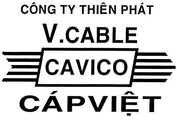 Mẫu nhãn hiệu Thiên Phát V.CABLE CAVICO Cáp Việt Công Ty