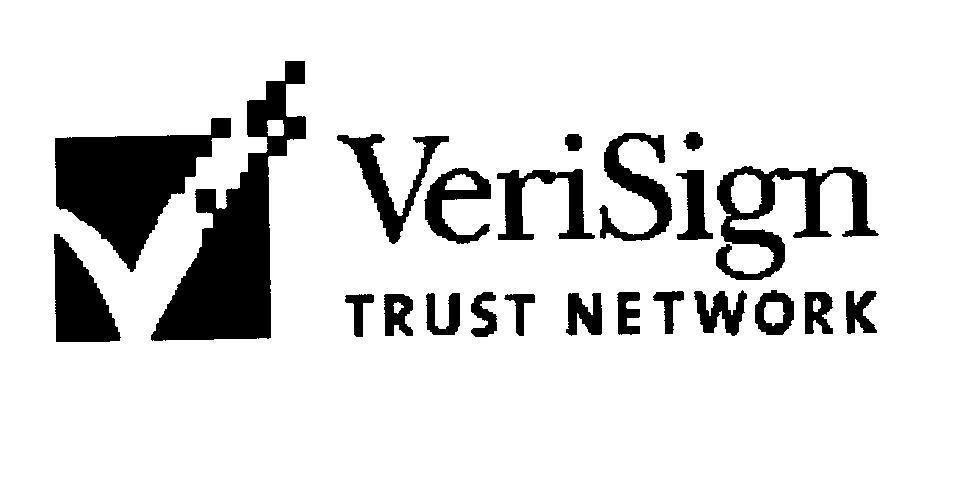 Mẫu nhãn hiệu V VERISIGN TRUST NET WORK