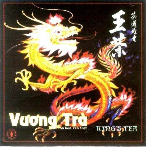 Mẫu nhãn hiệu VUONG TRA KING'S TEA VAN HOA TRA VIET