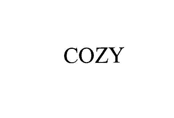 Mẫu nhãn hiệu COZY