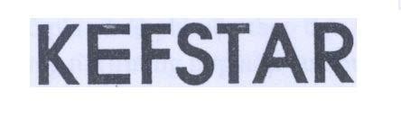 Mẫu nhãn hiệu KEFSTAR