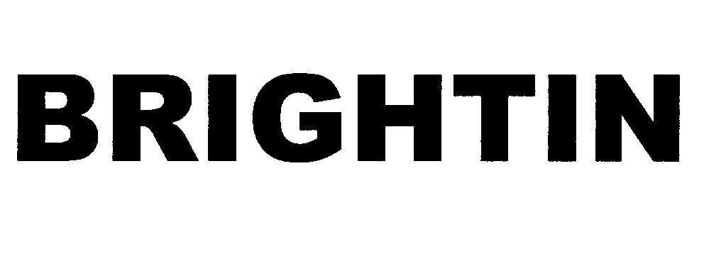 Mẫu nhãn hiệu BRIGHTIN