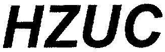 Mẫu nhãn hiệu HZUC