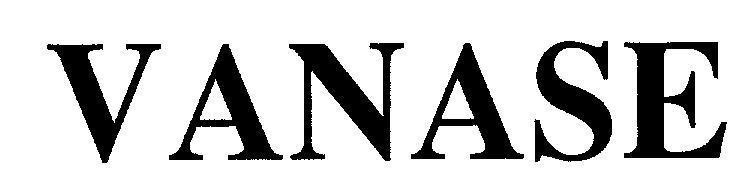Mẫu nhãn hiệu VANASE