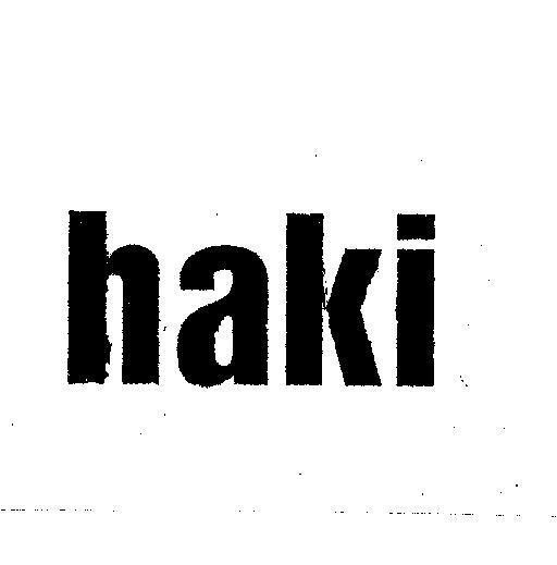 Mẫu nhãn hiệu HAKI