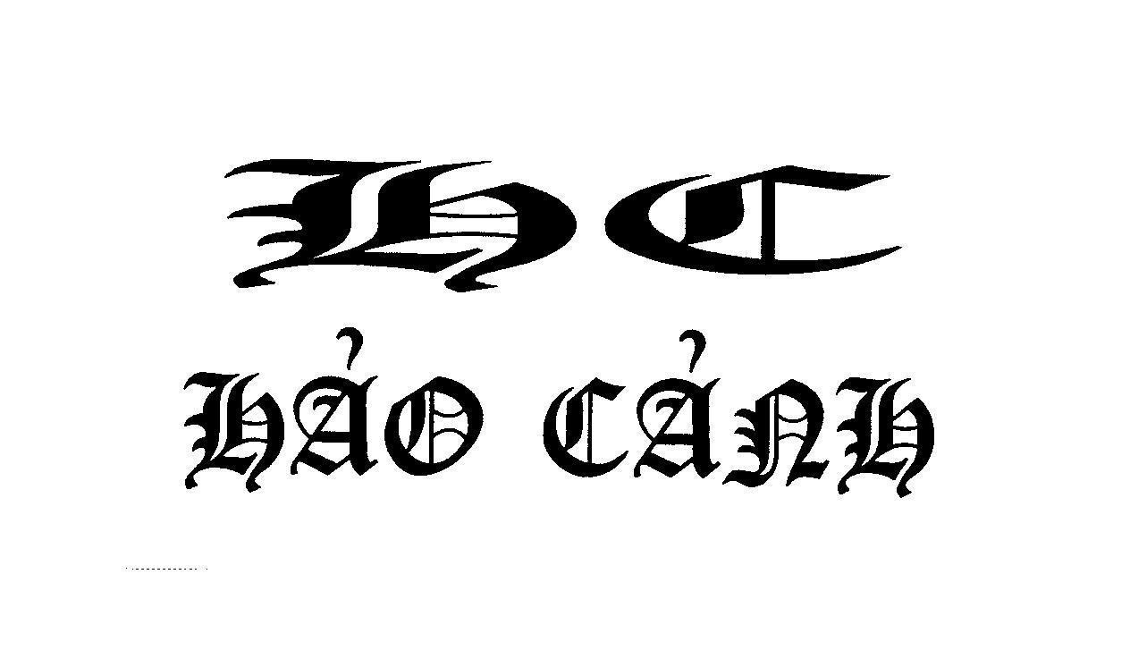Mẫu nhãn hiệu H C HảO CảNH
