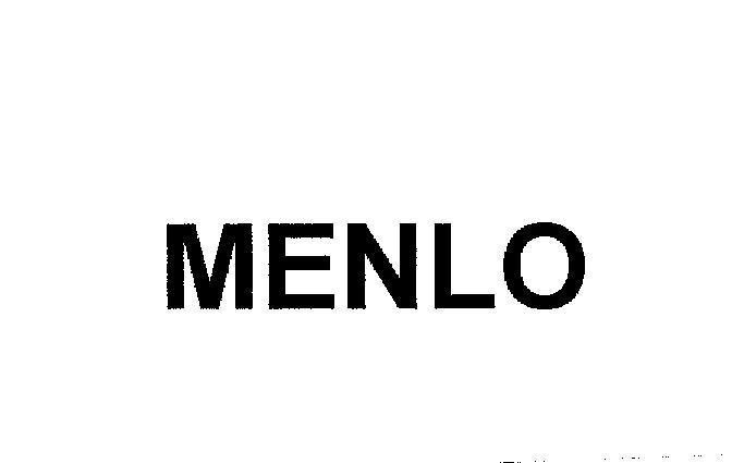 Mẫu nhãn hiệu MENLO
