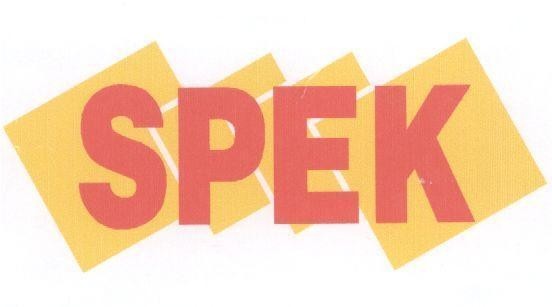 Mẫu nhãn hiệu SPEK