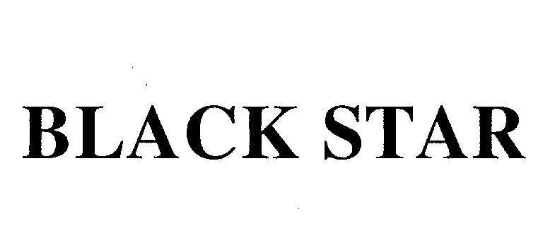 Mẫu nhãn hiệu BLACK STAR