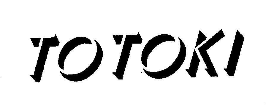 Mẫu nhãn hiệu TOTOKI