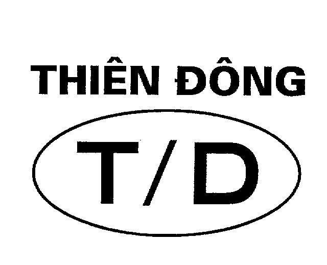 Mẫu nhãn hiệu THIÊN ĐÔNG T D