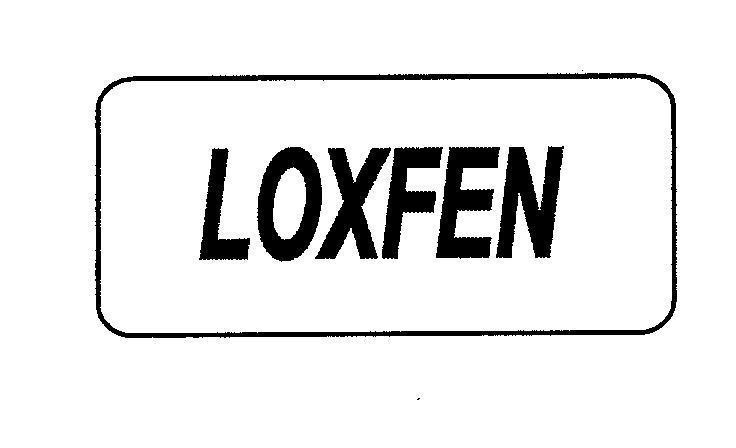 Mẫu nhãn hiệu LOXFEN