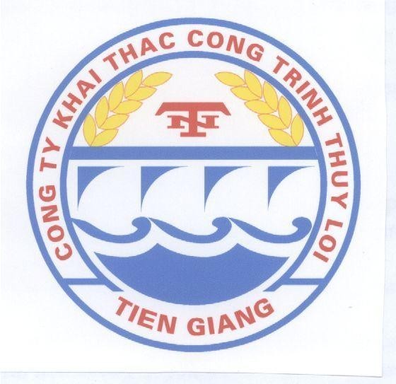 Mẫu nhãn hiệu TIEN GIANG CONG TY KHAI THAC CONG TRINH THUY LOI TN