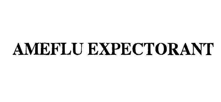 Mẫu nhãn hiệu AMEFLU EXPECTORANT