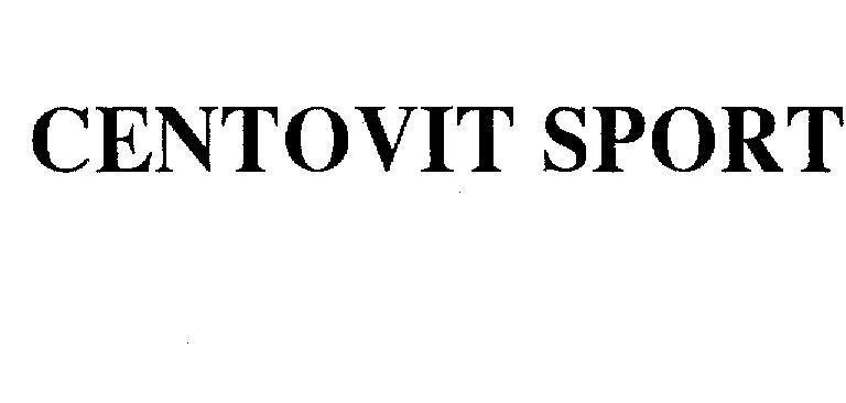 Mẫu nhãn hiệu CENTOVIT SPORT