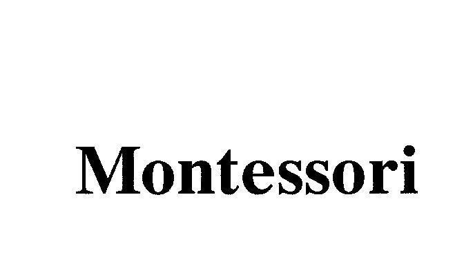 Mẫu nhãn hiệu MONTESSORI