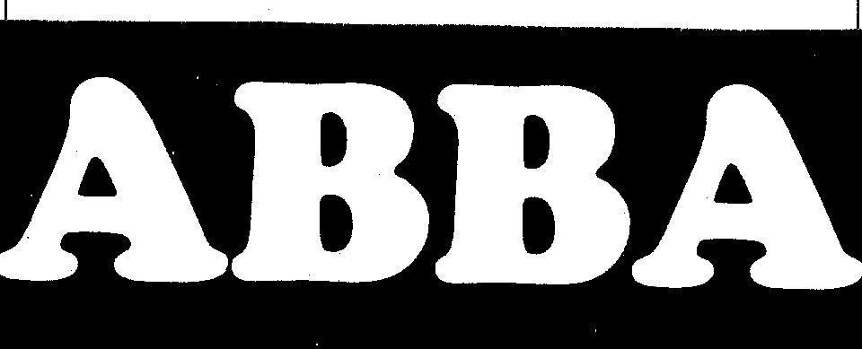 Mẫu nhãn hiệu ABBA