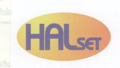 Mẫu nhãn hiệu HALSET