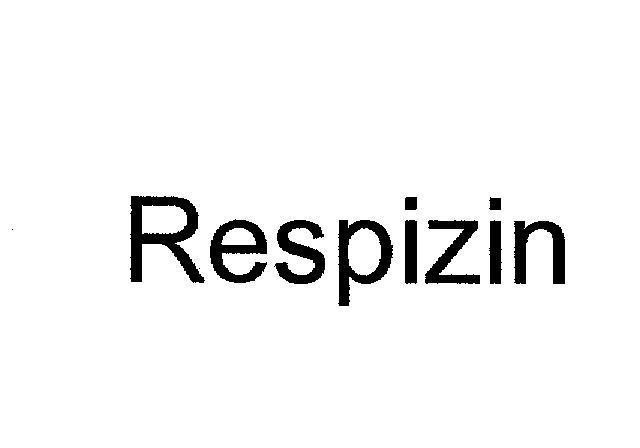 Mẫu nhãn hiệu RESPIZIN