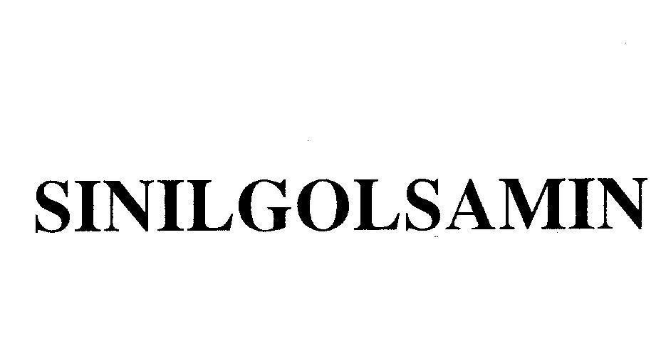 Mẫu nhãn hiệu SINILGOLSAMIN