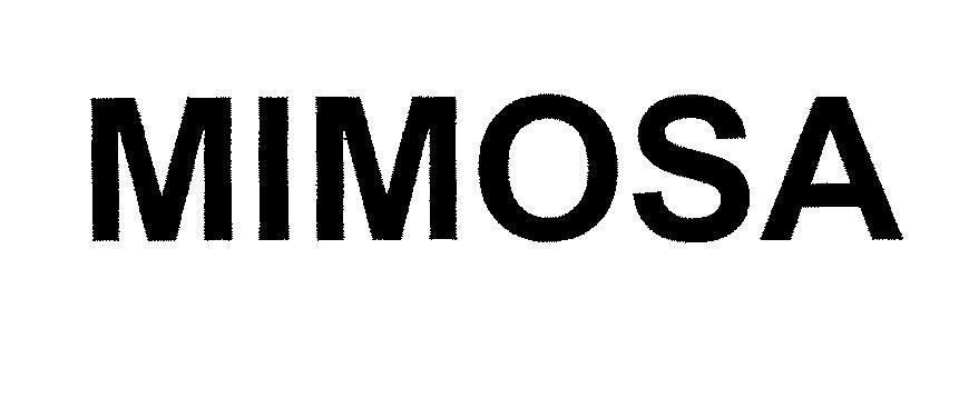 Mẫu nhãn hiệu MIMOSA