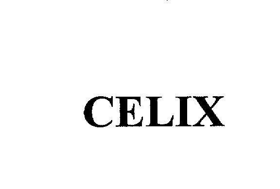 Mẫu nhãn hiệu CELIX