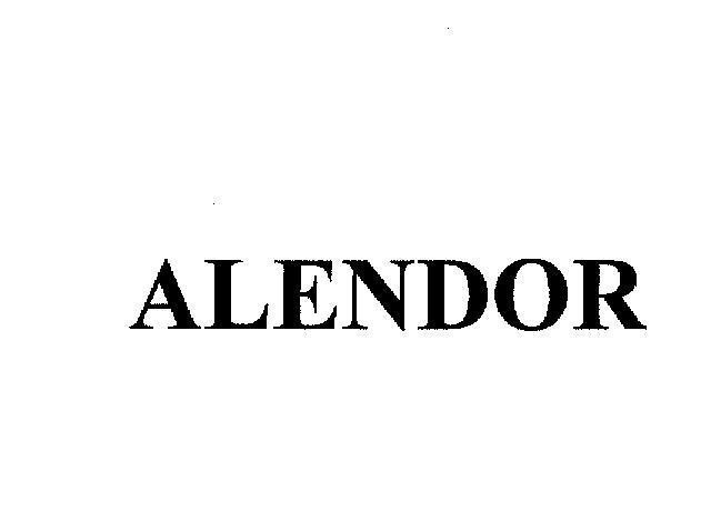 Mẫu nhãn hiệu ALENDOR