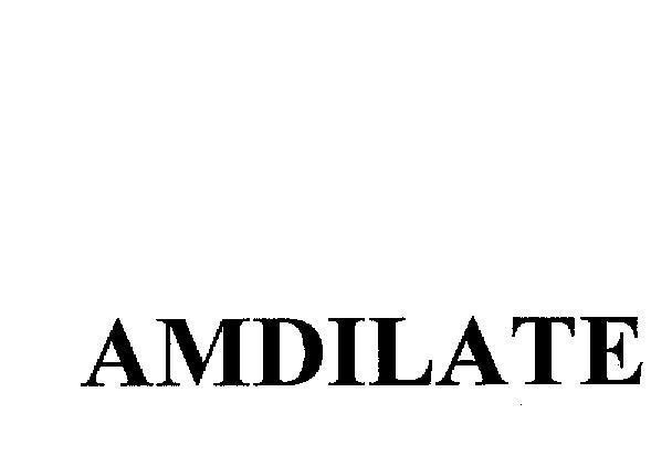 Mẫu nhãn hiệu AMDILATE