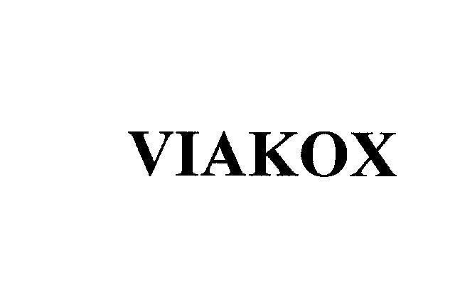 Mẫu nhãn hiệu VIAKOX