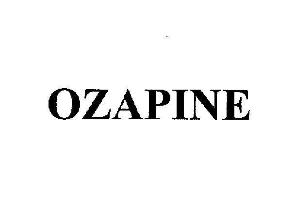 Mẫu nhãn hiệu OZAPINE