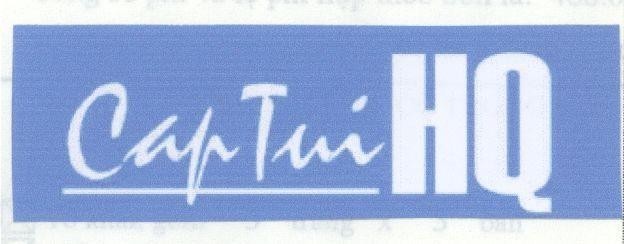 Mẫu nhãn hiệu CAP TUI HQ
