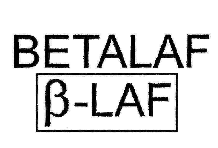 Mẫu nhãn hiệu BETALAF B-LAF