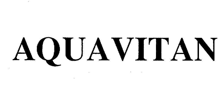 Mẫu nhãn hiệu AQUAVITAN