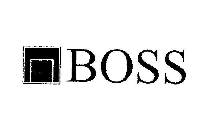 Mẫu nhãn hiệu BOSS