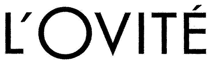 Mẫu nhãn hiệu L'OVITE