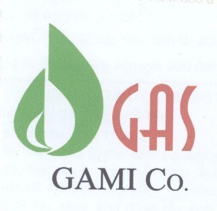 Mẫu nhãn hiệu GAMI GAS CO