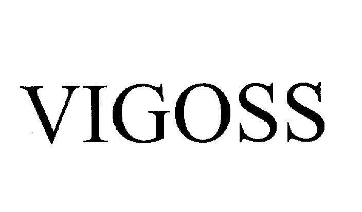 Mẫu nhãn hiệu VIGOSS