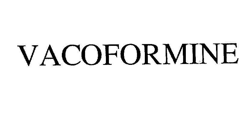 Mẫu nhãn hiệu VACOFORMINE