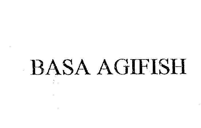 Mẫu nhãn hiệu BASA AGIFISH