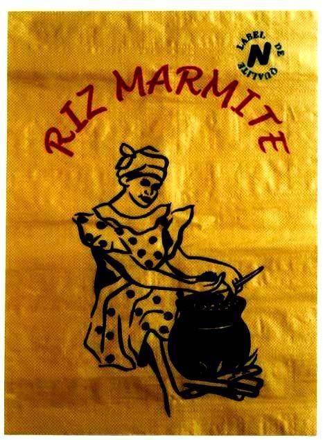 Mẫu nhãn hiệu RIZ MARMITE QUALITE N LABEL DE