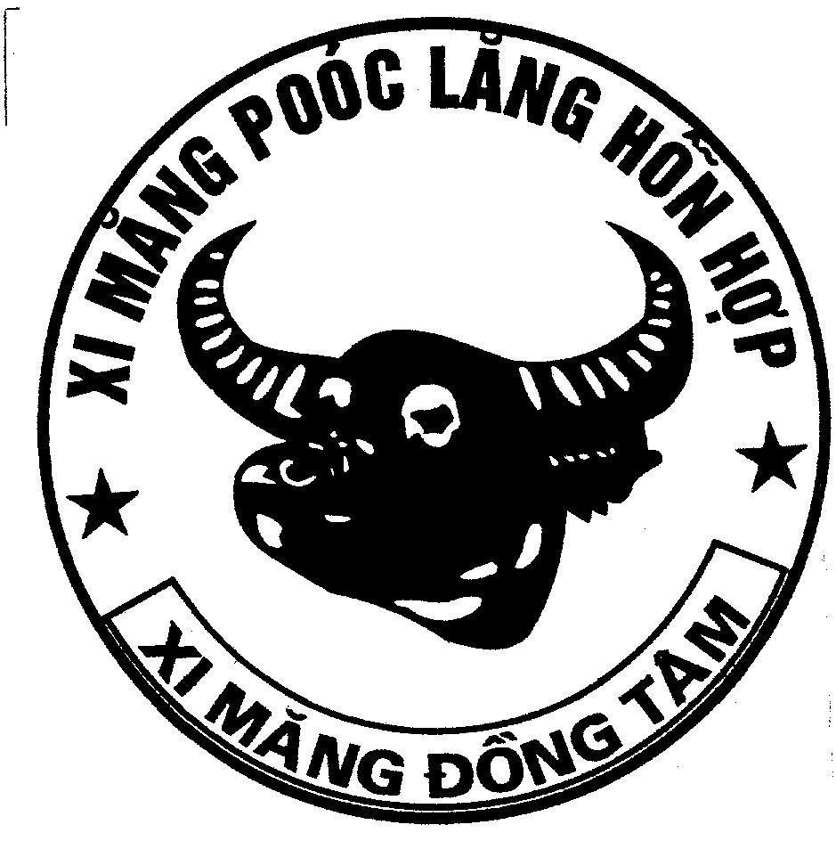 Mẫu nhãn hiệu ĐồNG TÂM XI MANG POOC LANG HON HOP XI MANG