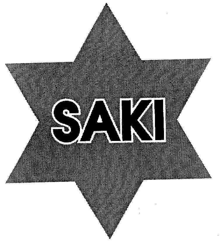 Mẫu nhãn hiệu SAKI