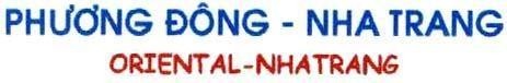 Mẫu nhãn hiệu PHƯƠNG ĐôNG- NHA TRANG ORIENTAL -NHA TRANG