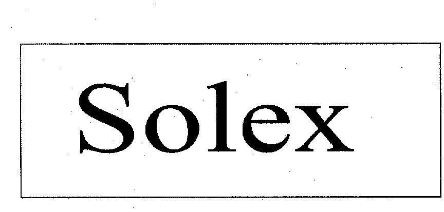 Mẫu nhãn hiệu SOLEX