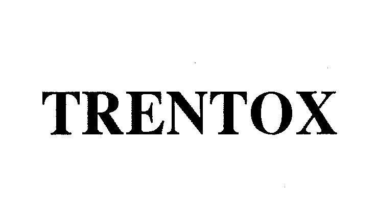 Mẫu nhãn hiệu TRENTOX