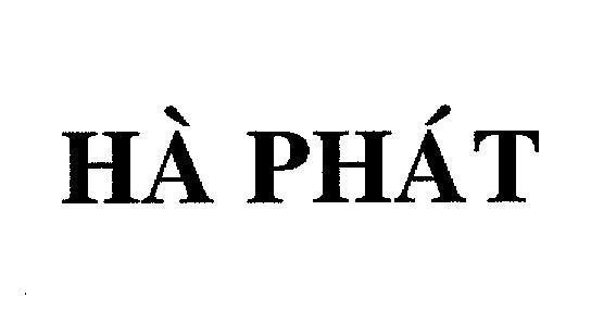 Mẫu nhãn hiệu Hà Phát