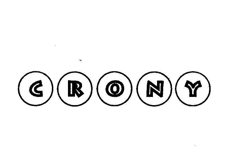 Mẫu nhãn hiệu CRONY