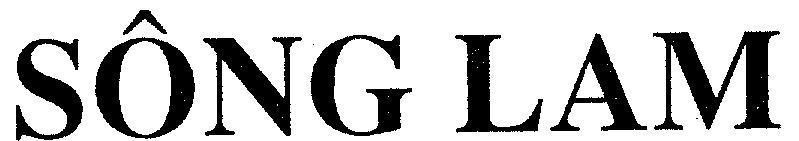 Mẫu nhãn hiệu SÔNG LAM