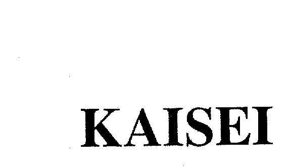 Mẫu nhãn hiệu KAISEI