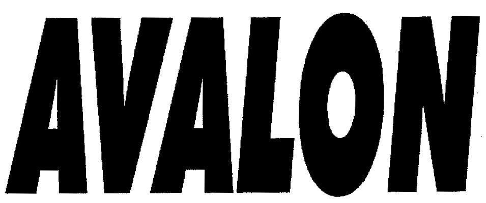 Mẫu nhãn hiệu AVALON